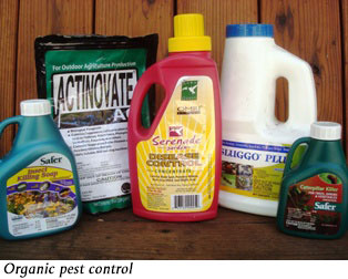 Organic pest control examples