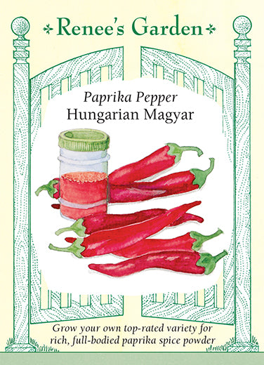 Hungarian Magyar Paprika Pepper Renee S Garden Seeds