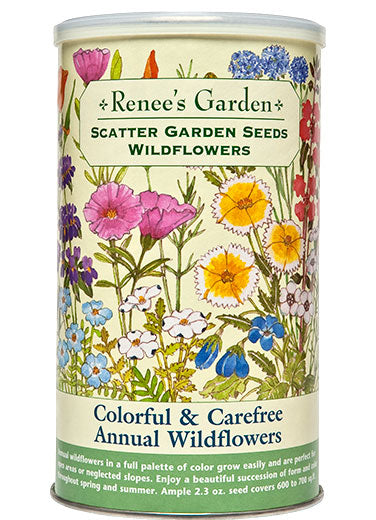 Colorful Carefree Annual Wildflowers Scatter Garden Seeds Renee S Garden Seeds