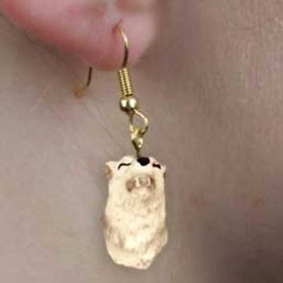 Animal Wildlife GREY WOLF Head Resin Dangle Earrings...Clearance Priced - DOG*GONE*IT*GIFTS