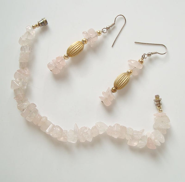 genuine rose quartz jewelry