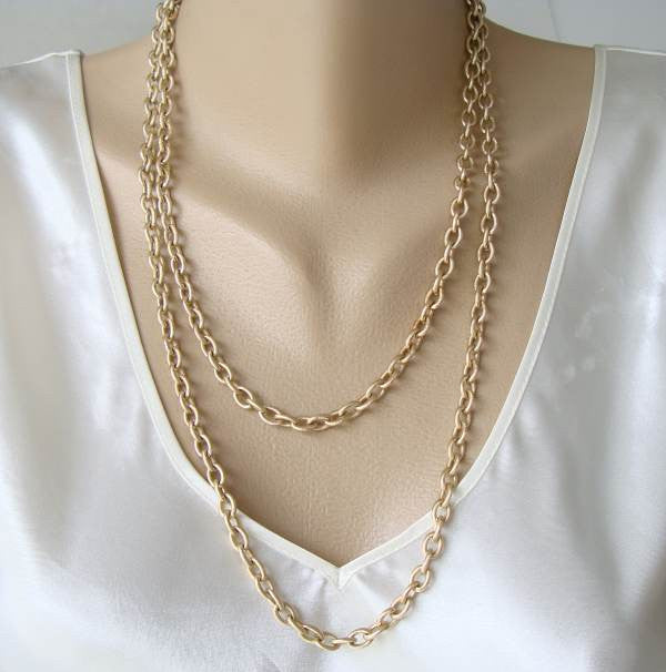 aluminum necklace chain