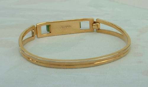 faux jade bracelet