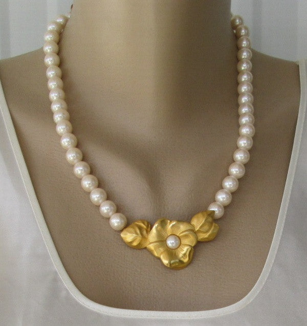 pearl necklace designs