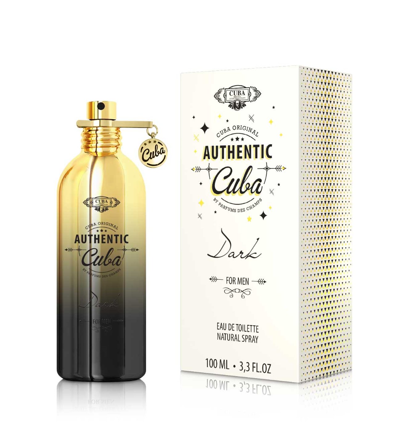 Cuba Authentic Dark EDT M 100ml Boxed