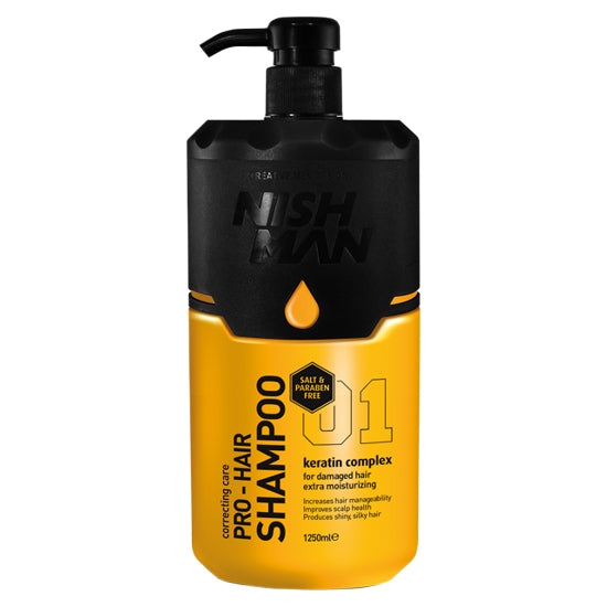 Shampooing capillaire professionnel Nishman