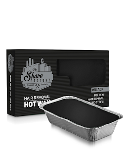 The Shave Factory Hair Removal Hot Wax Black