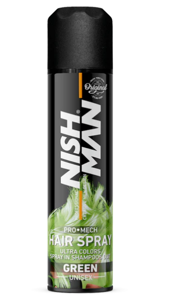 Nishman Coloración del Cabello Mech Spray Verde Verde