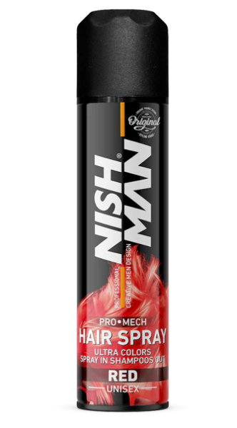 Nishman Coloración del Cabello Mech Spray Rojo Rojo