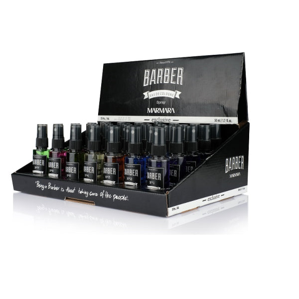 Marmara Barber Aftershave Cologne - 50Ml Display 35 Pcs Spray