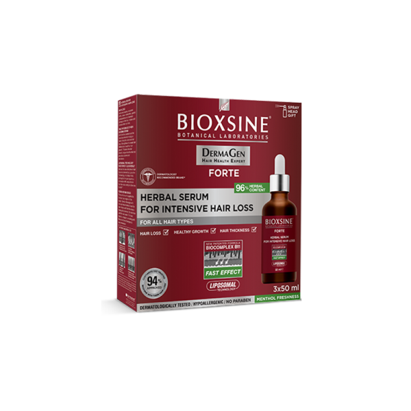 Bioxsine Dermagen Forte Sprey Serum - Cheveux abîmés, Anti-Chute