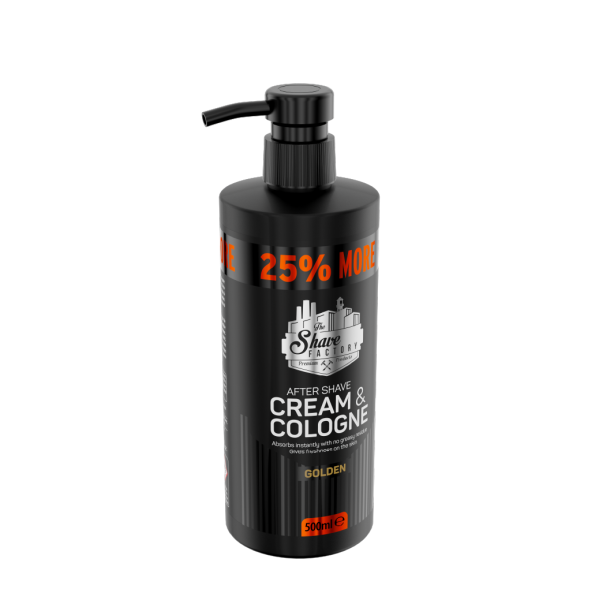 The Shave Factory Cream & Cologne 2In1