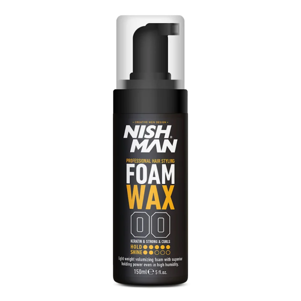 Nishman Hair Styling Foam Wax