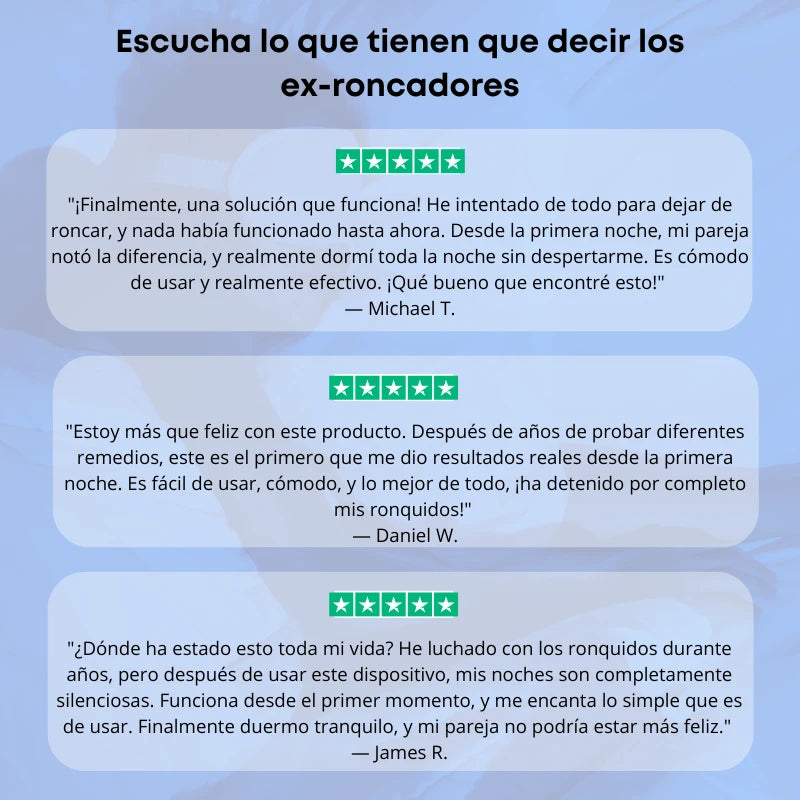 Dispositivo antirronquidos SnorMed™ PRO