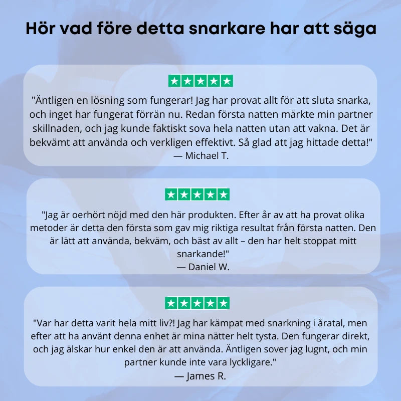 SnorMed™ PRO Anti-snarkningsapparat