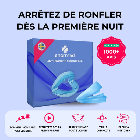 SnorMed™ Embout buccal anti-ronflement