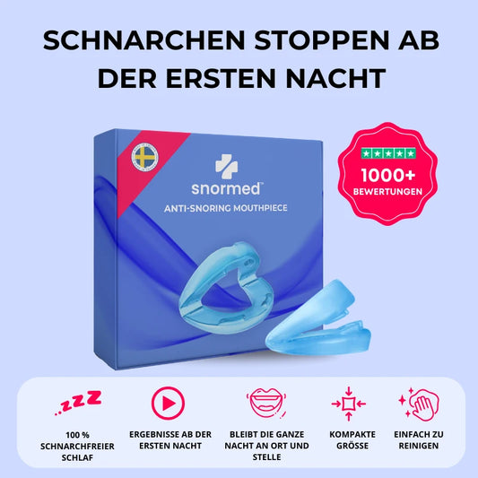 SnorMed™ Anti-Schnarch-Mundstück