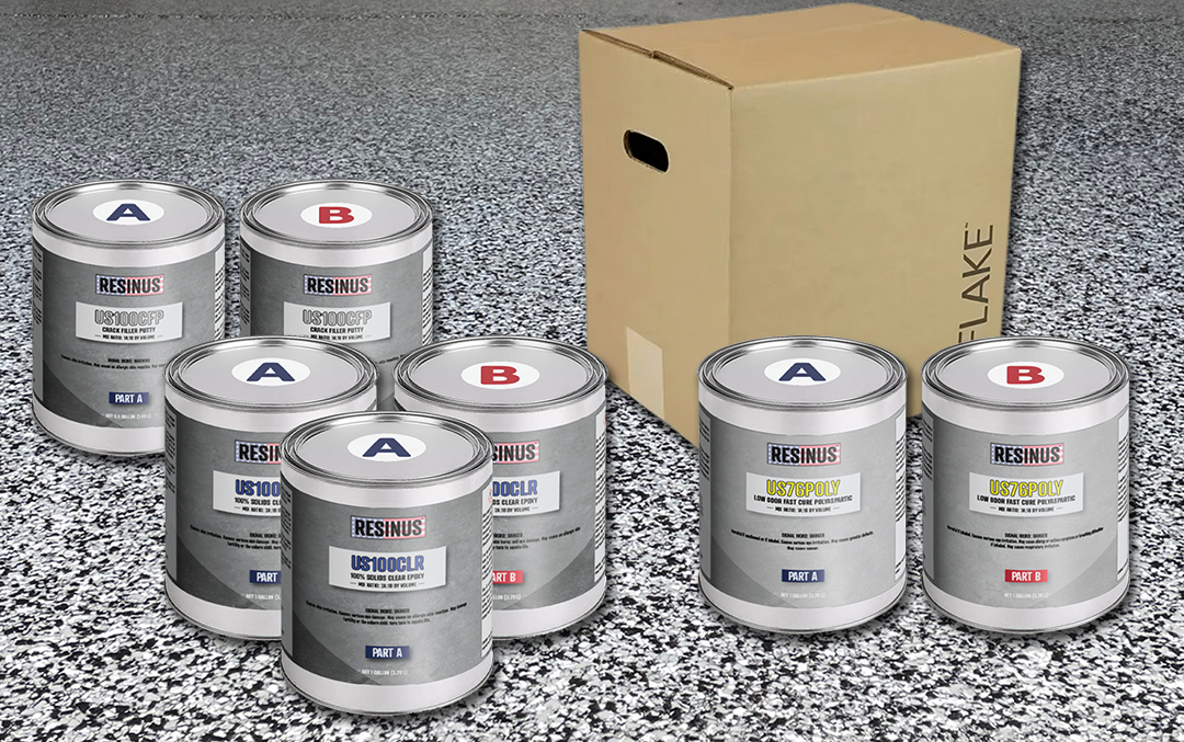 Epoxy Flake Floor Kit