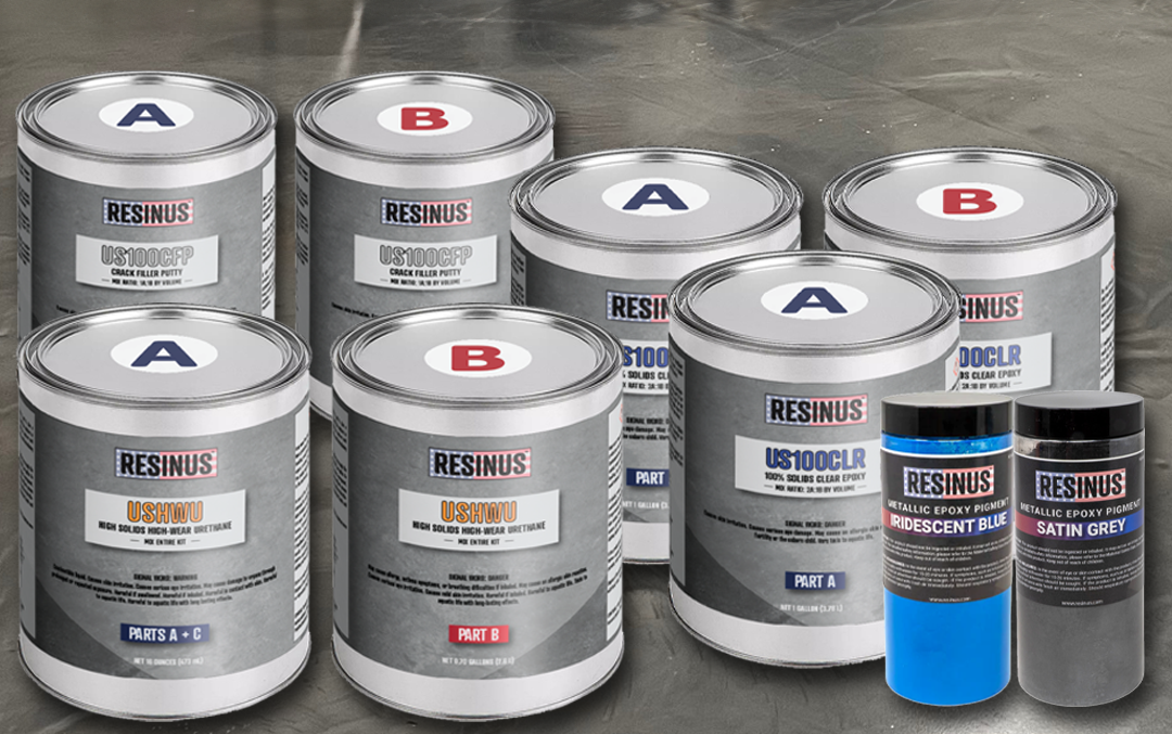 Metallic Epoxy Floor Kit