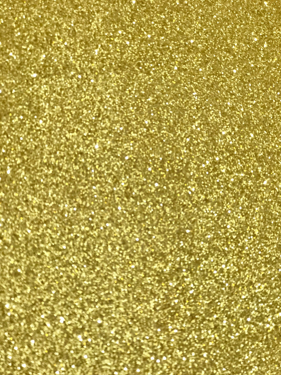 Fine Gold Glitter Fabric Sheet Thin 06mm A4 Or A5 Oliver And May