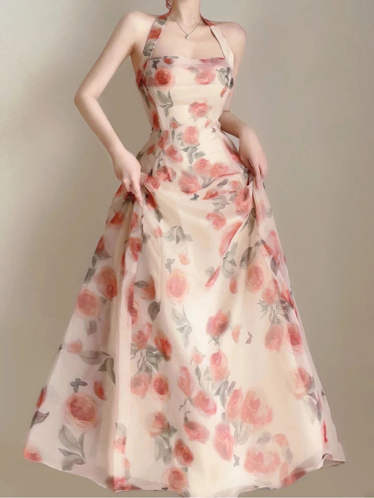 Backless Maxi Dresses for Women - Sleeveless Evening Party Apparel - Image 2