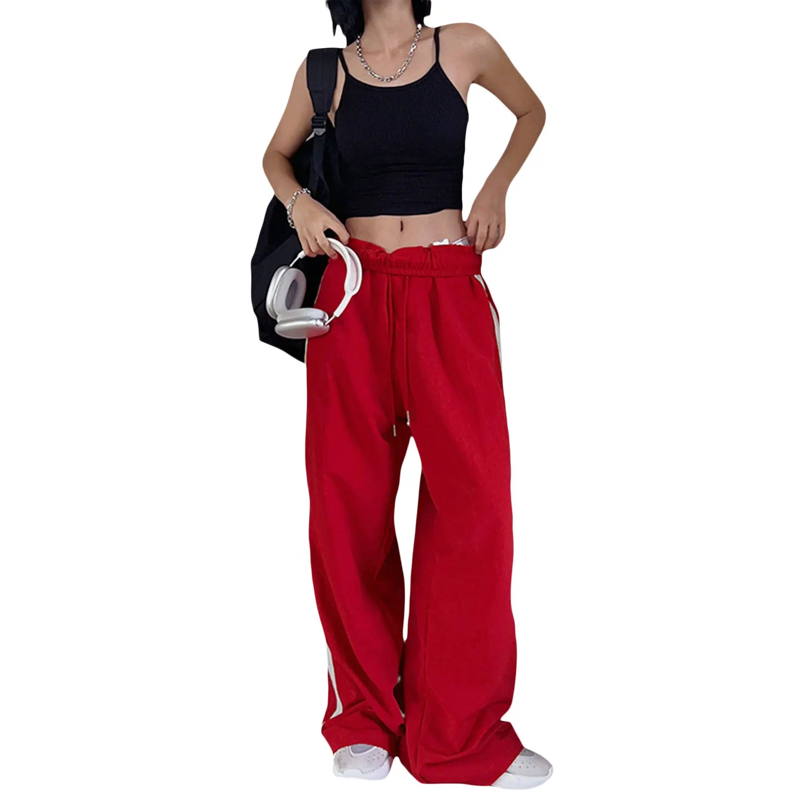 Autumn Streetwear Women's Casual Elastic Waist Jogger Pants - Image 6