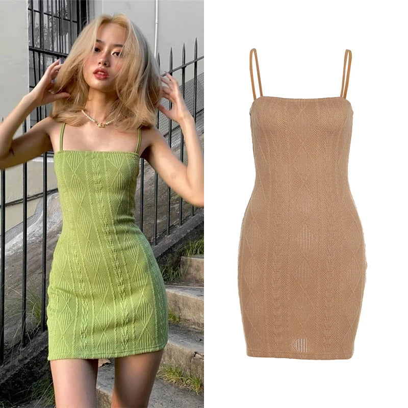 Women's Sleeveless Geometric Print Bodycon Mini Dress - Image 8