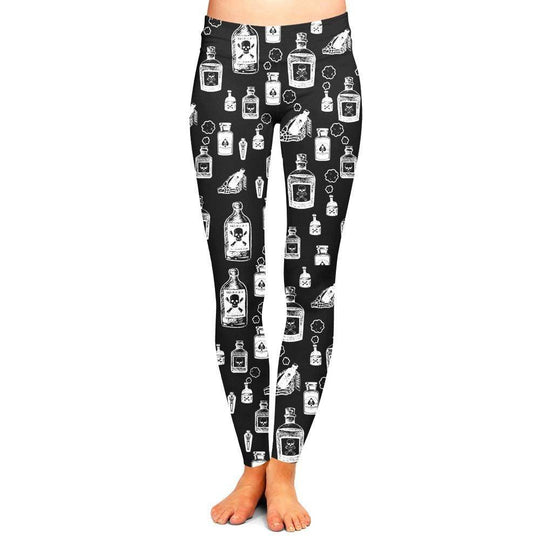 Waffle Ice Cream Leggings, Womens Rave Leggings