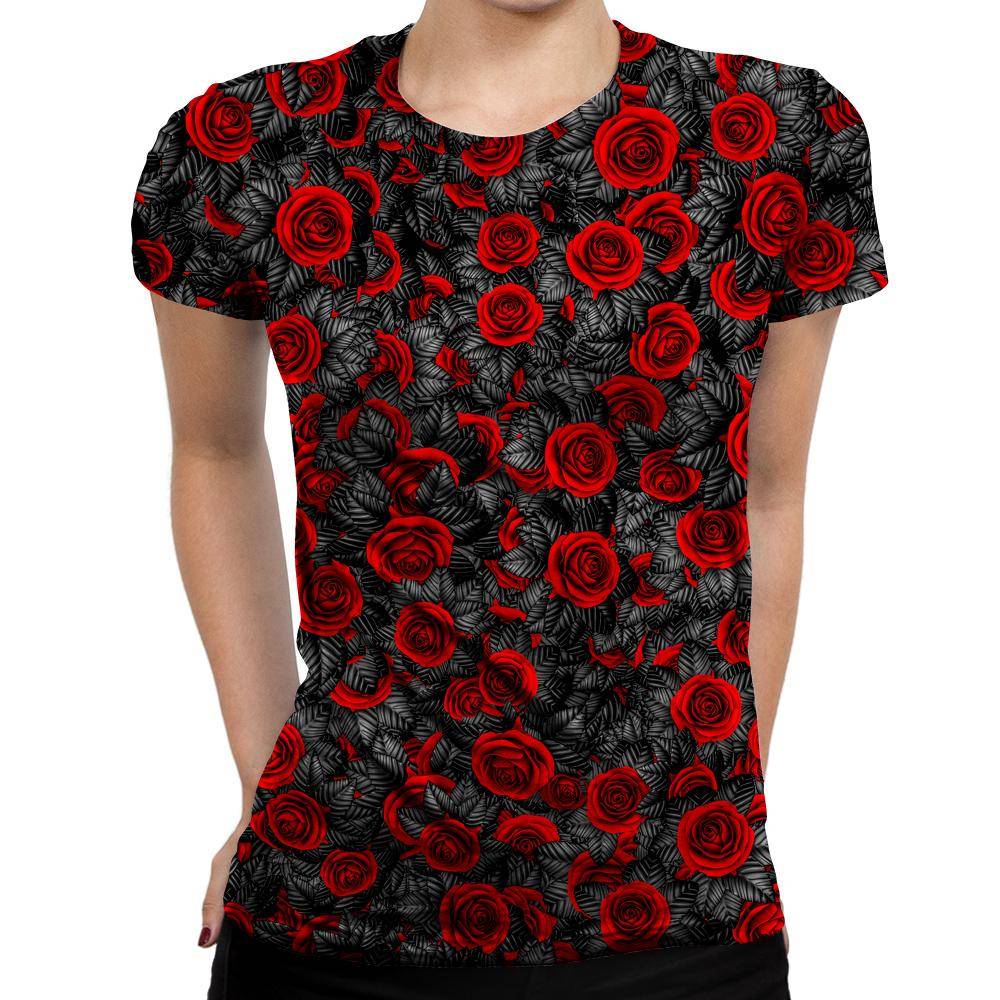 red rose shirt