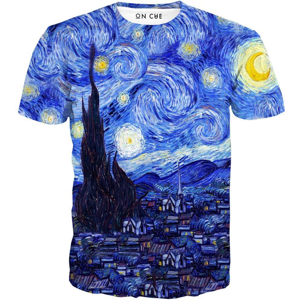 starry night t shirt