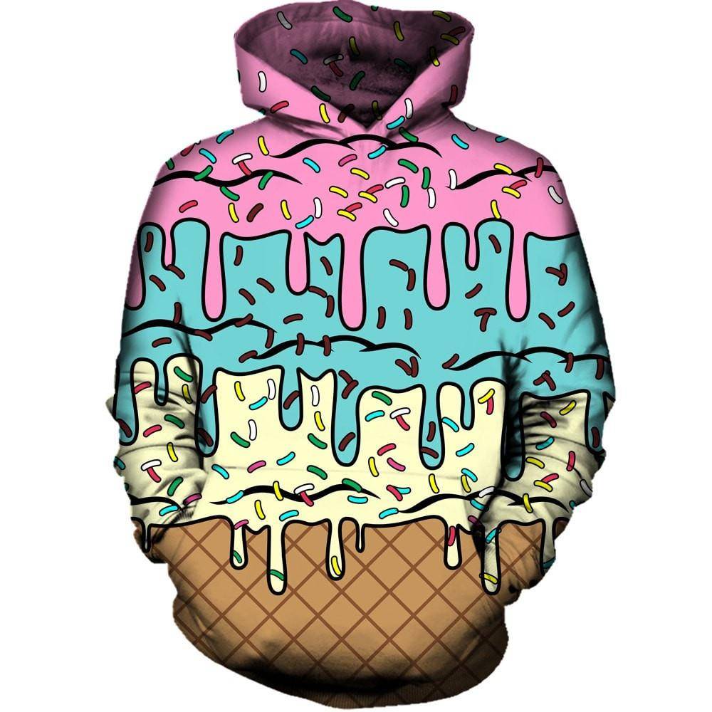 Waffle Ice Cream Hoodie