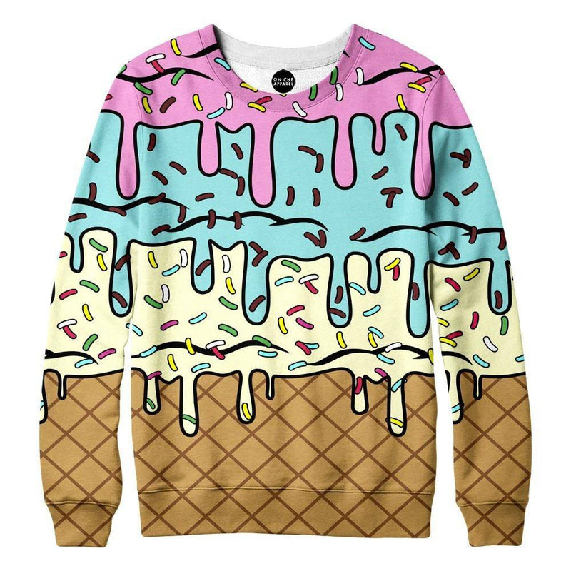 Waffle Ice Cream Sweatshirt – On Cue Apparel