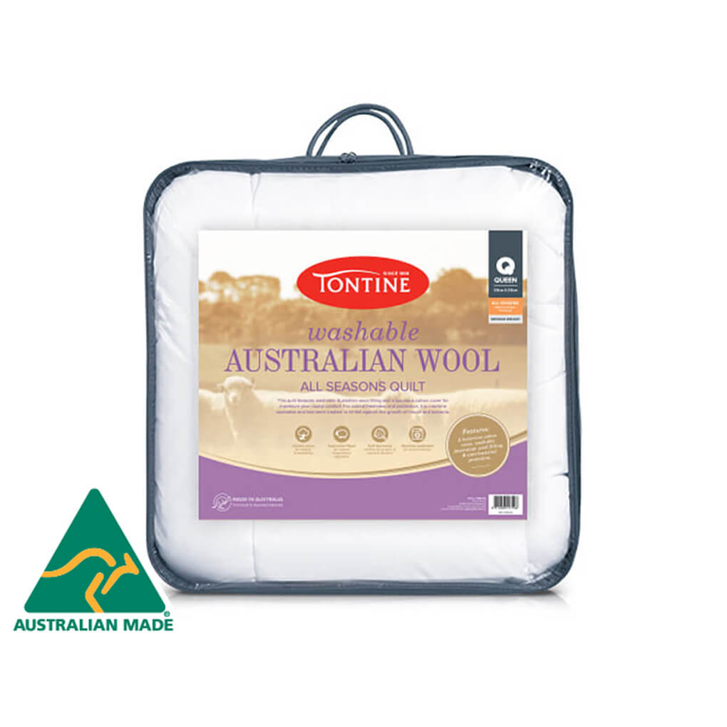 350gsm Washable Australian Wool Quilt - All Seasons - Harris Scarfe product image