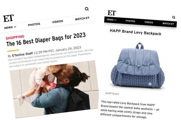 Entertainment Tonight: The 16 Best Diaper Bags for 2023