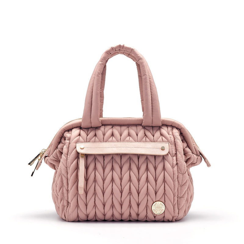 blush diaper bag