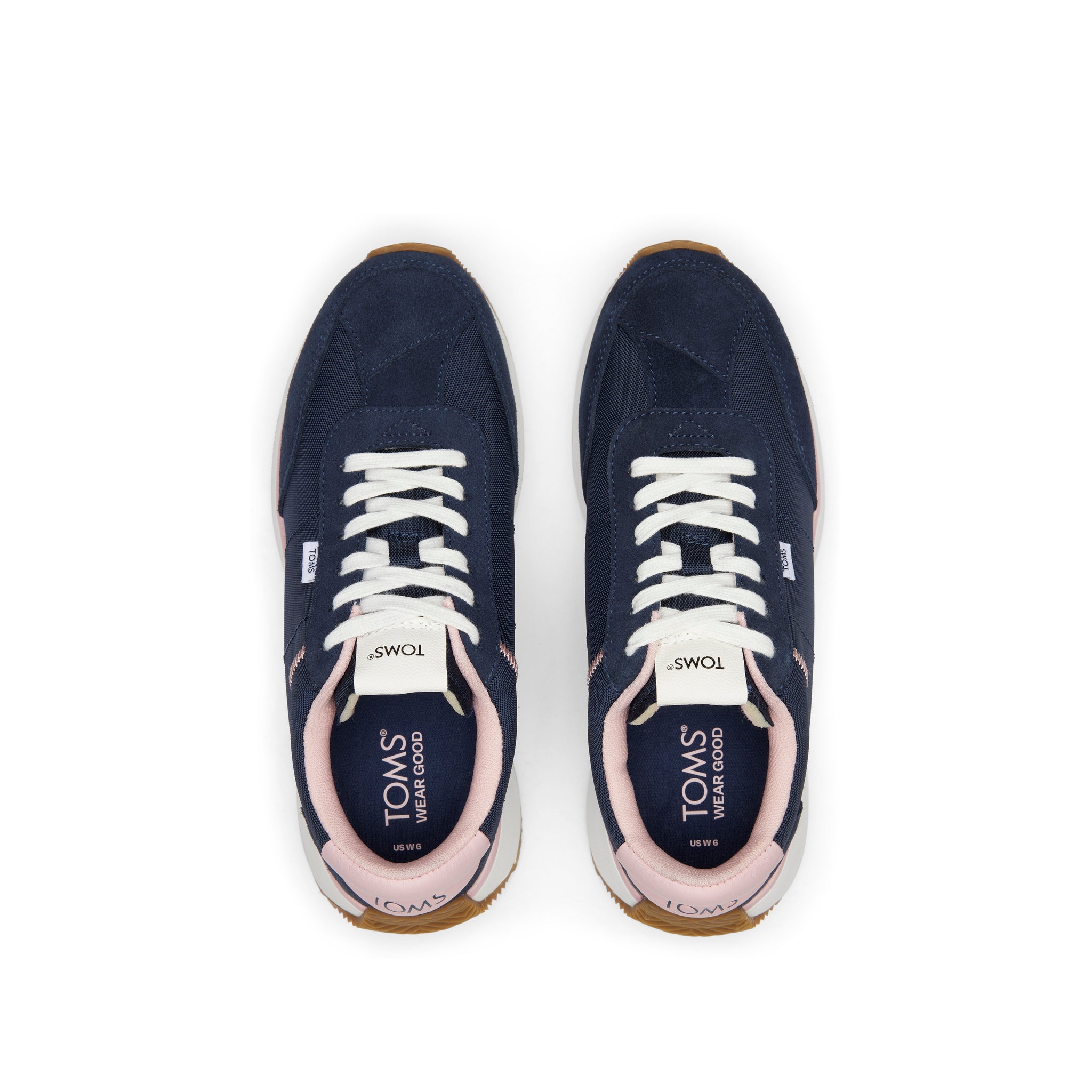 Wyndon Sneaker Navy Multi Nylon Suede TOMS