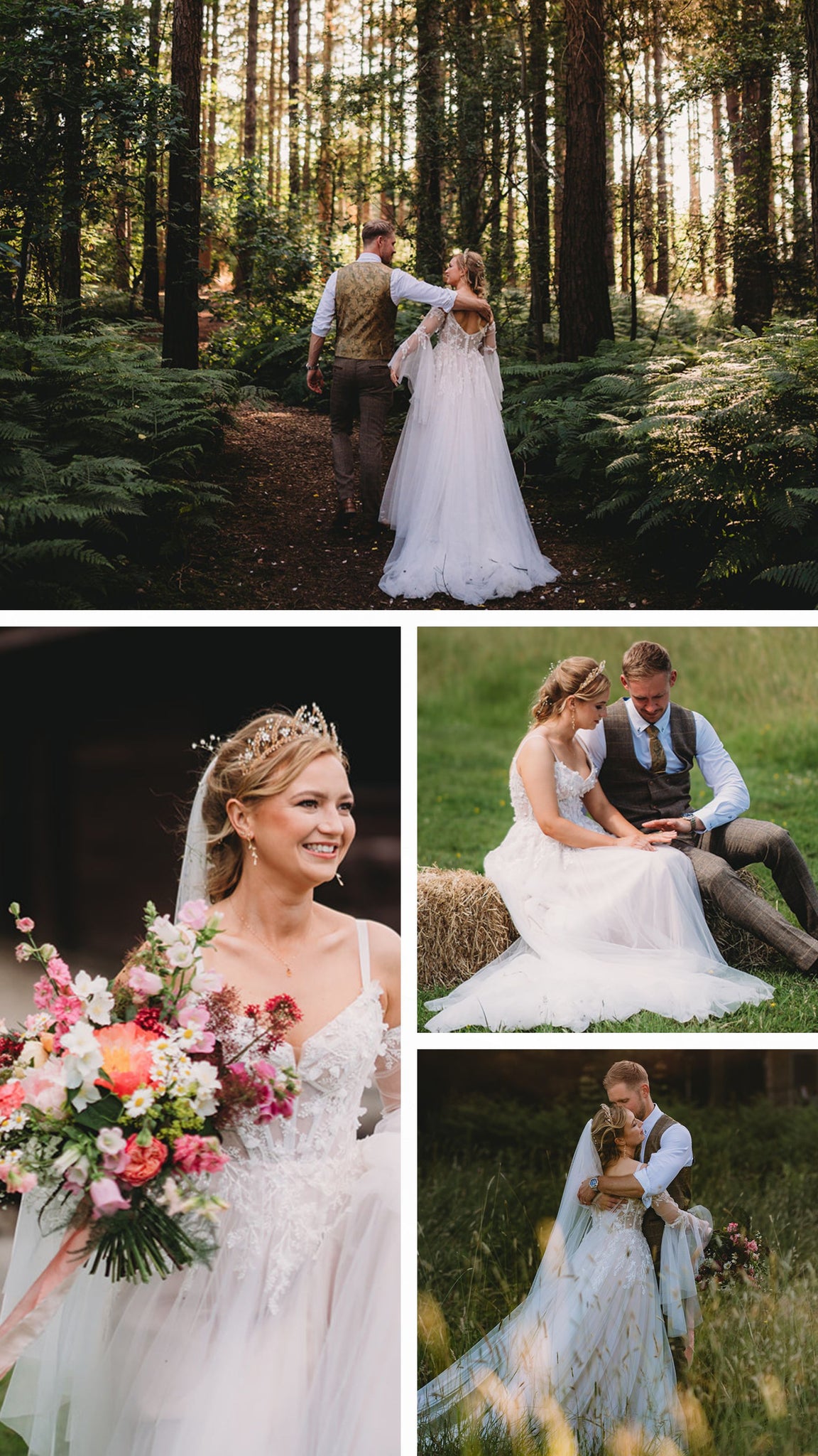 A fairytale forest wedding at Camp Katur