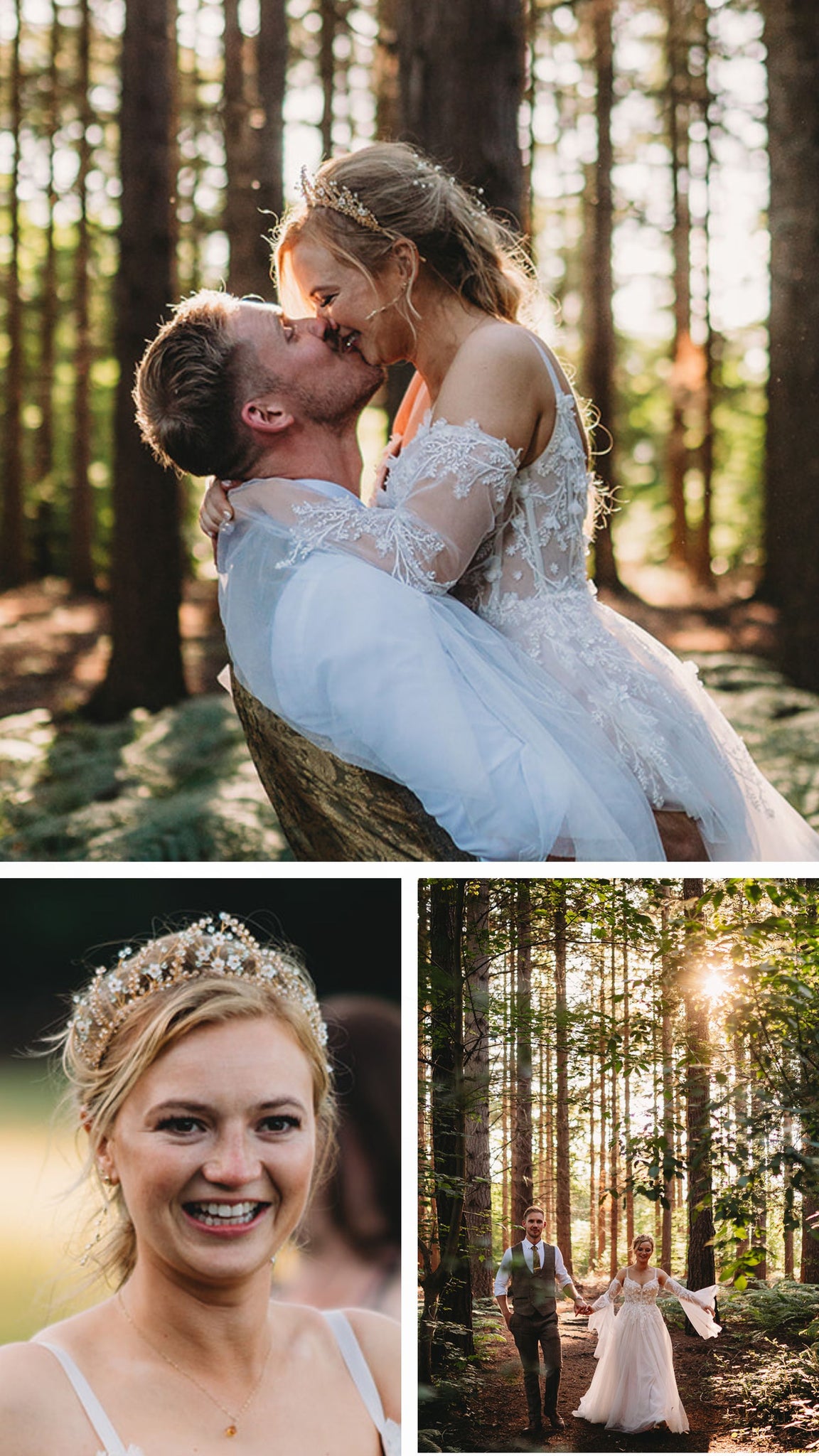 A fairytale forest wedding at Camp Katur