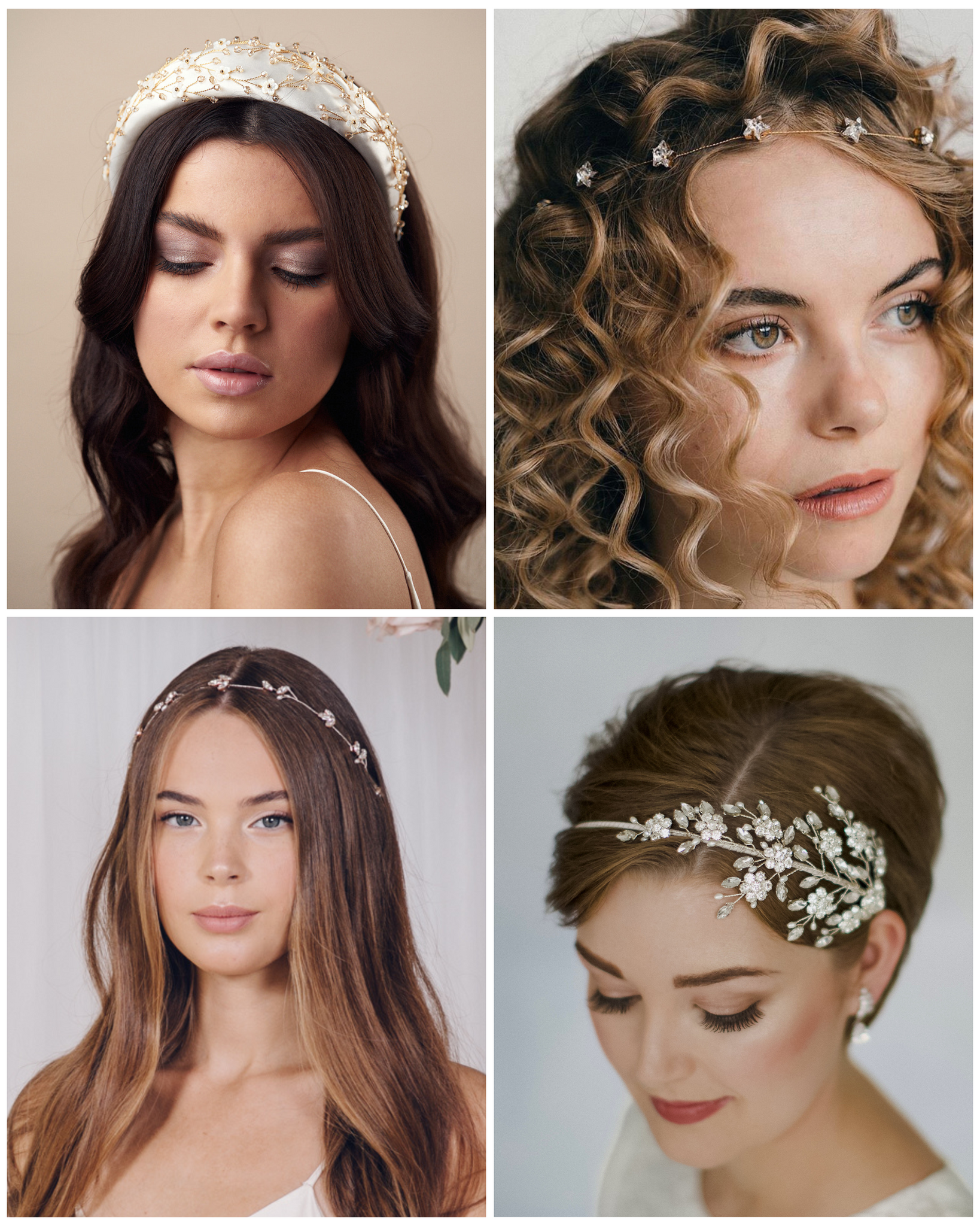 How to choose a wedding headband