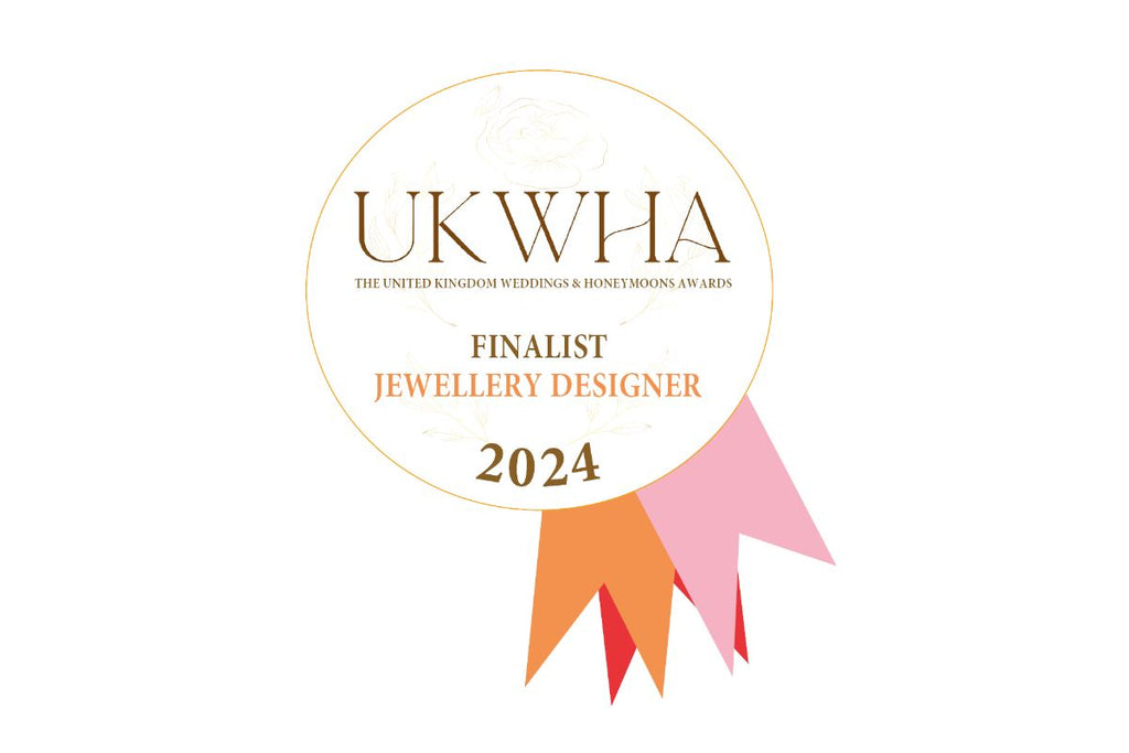 UKWHA Jewellery Designer of The Year Finalist 2024 Rosette