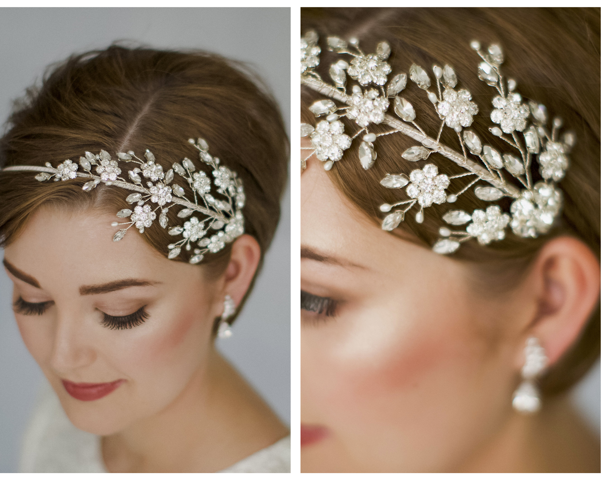 bridal accessories for short hair - ideas for 12 different styles