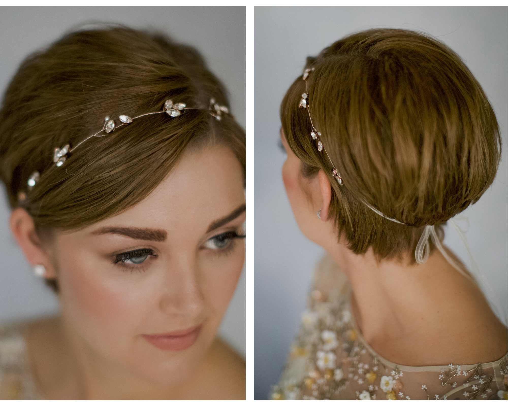 bridal accessories for short hair - ideas for 12 different styles