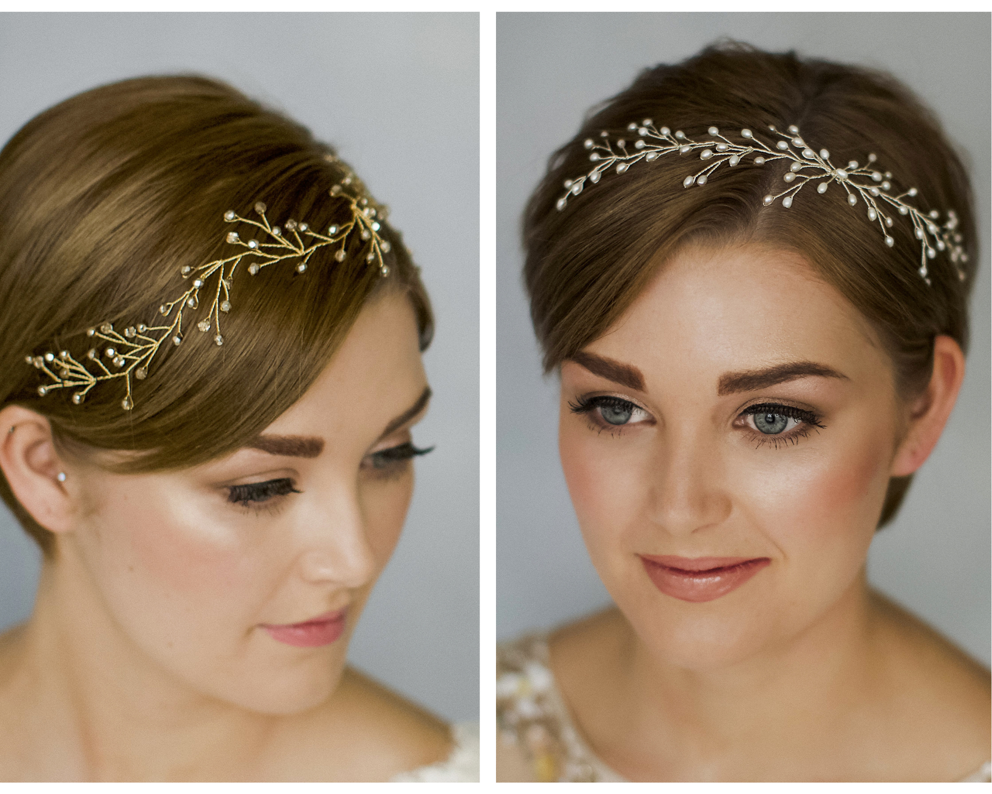 bridal accessories for short hair - ideas for 12 different styles (19)