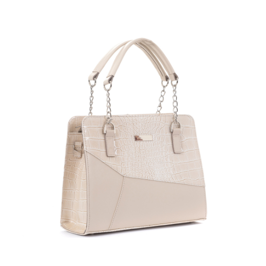 Bolsa Satchel Off White