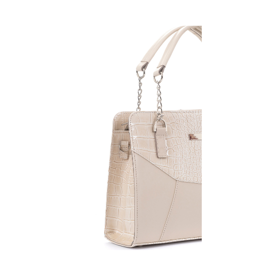 Bolsa Satchel Off White