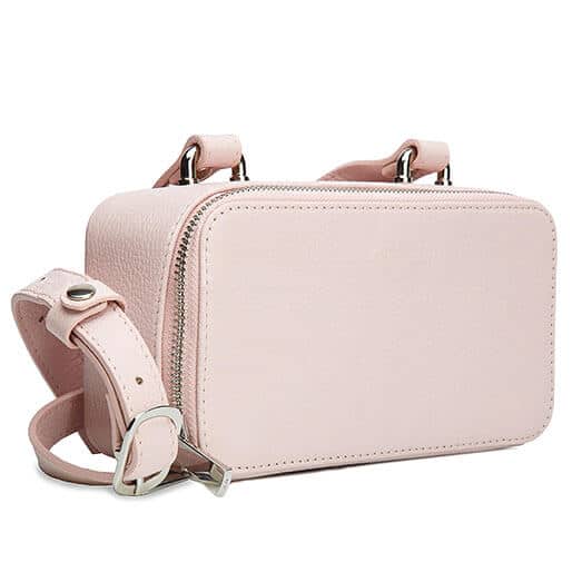 Bolsa Tiracolo Rosa Claro