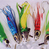 MINI BULLET HEAD JETS SALTWATER TUNA LURE 6 PK with case