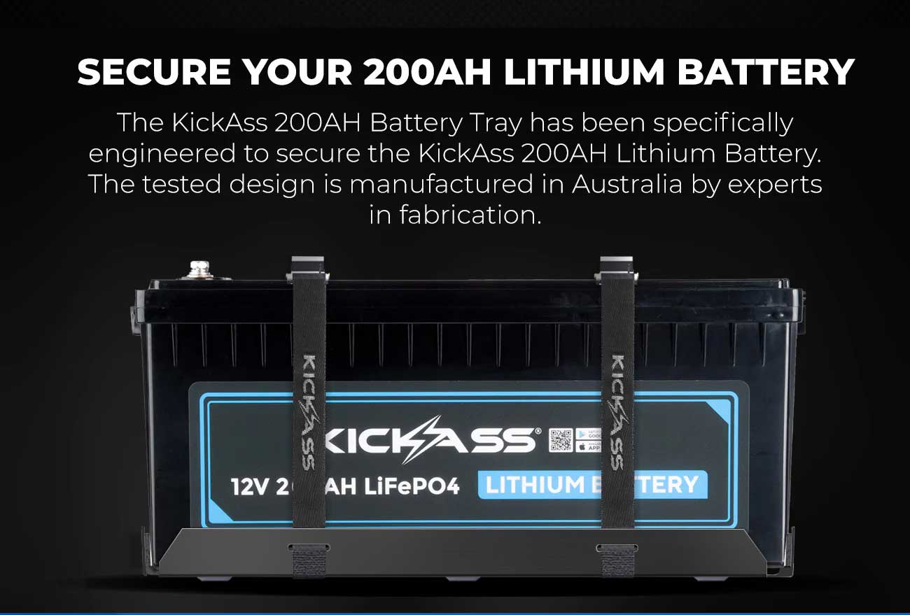 Kick Ass 200Ah Battery Tray