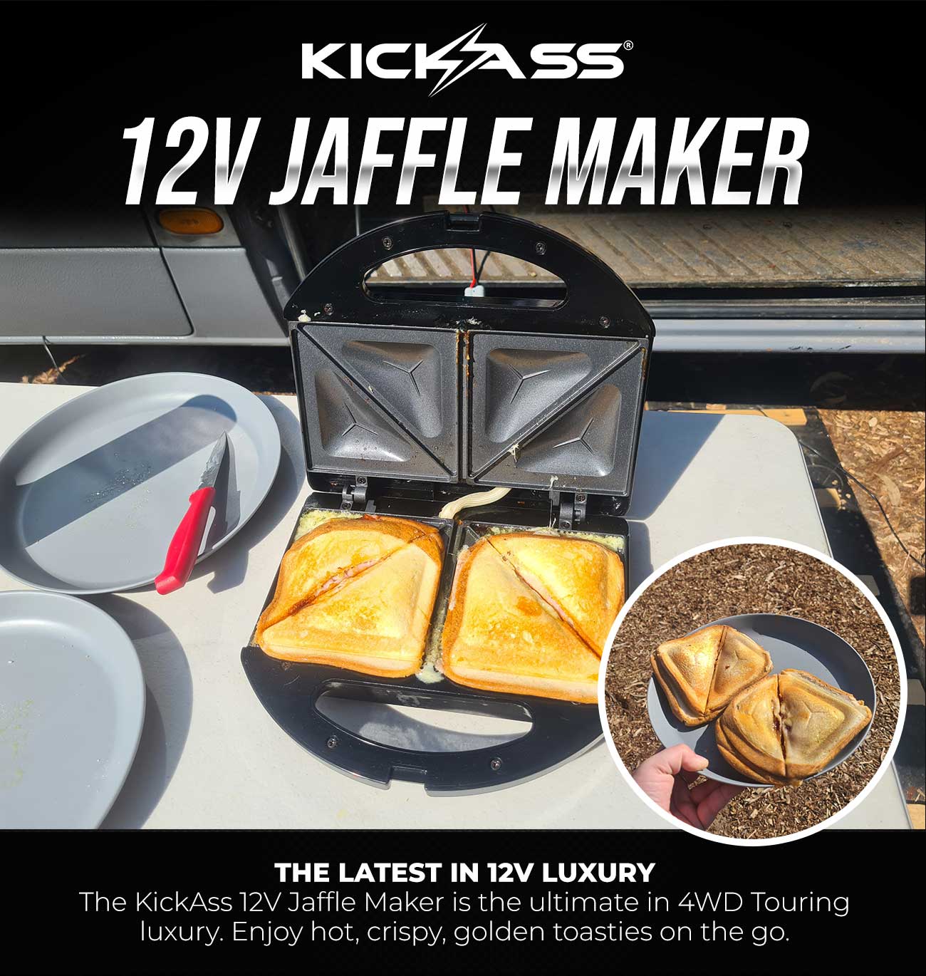 12V Jaffle Machine