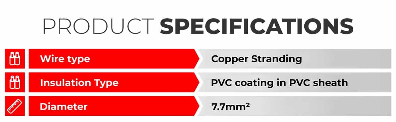 KickAss 8B&S 10 Metre Extension Lead With Anderson Style Connectors